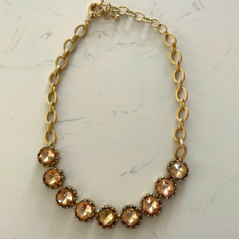 Beautiful gold and peach gems